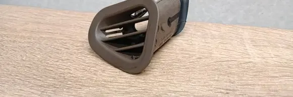 Dashboard air vent grill cover trim