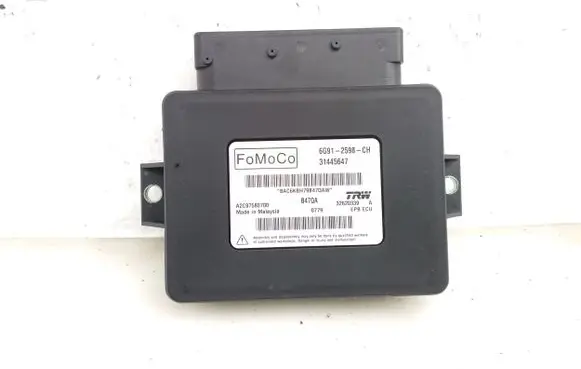 Volvo S60 Hand brake control module 31445647 6G912598CH