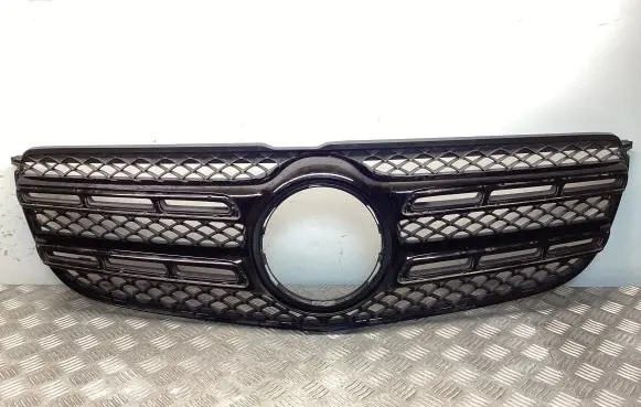 Mercedes-Benz GLS X166 Front bumper upper radiator grill A1668880460 A1668850140