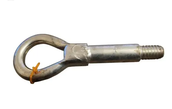 Towing hook eye