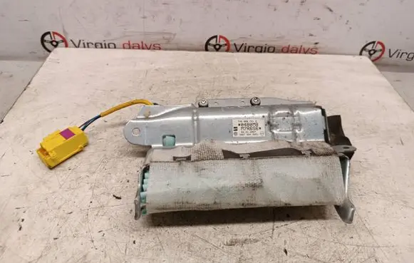 Front door airbag