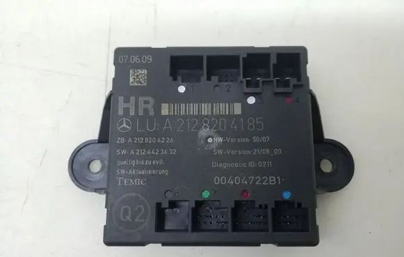 Mercedes-Benz C W204 Door control unit/module A2128204185