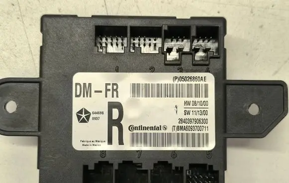 Dodge Grand Caravan Door control unit/module P05026860AE 05026860AE