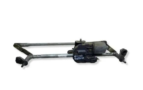 Skoda Octavia Mk2 (1Z) Front wiper linkage and motor 1Z1955119AKASACJA 1Z1955119A
