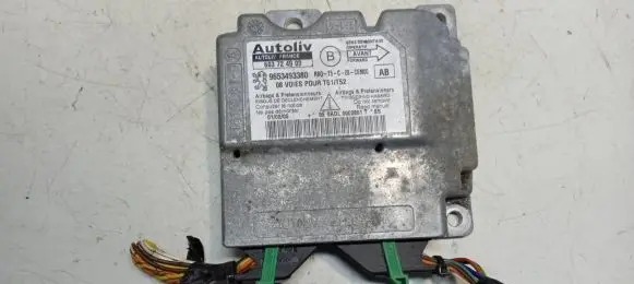 Peugeot 307 Airbag control unit/module 603724900 9653493380