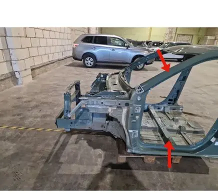 Dacia Spring Front quarter panel