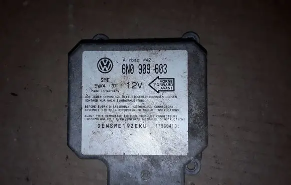 Volkswagen Sharan Airbag control unit/module 6N0909603 5WK4137