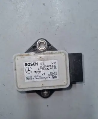 Mercedes-Benz E W211 ESP acceleration yaw rate sensor 0265005623 A2165420018