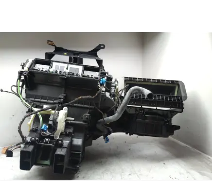 Interior heater climate box assembly