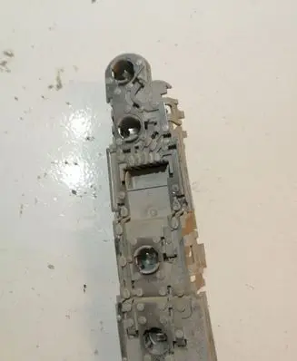 Audi A2 Tail light bulb cover holder