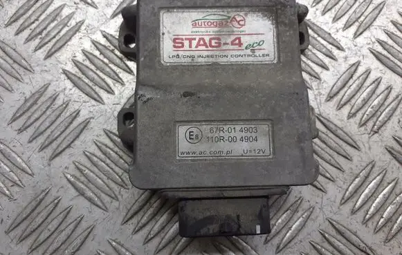 Opel Zafira B LP gas control unit module 110R004904