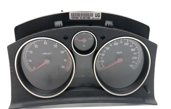 Opel Astra H Speedometer (instrument cluster) 13267534