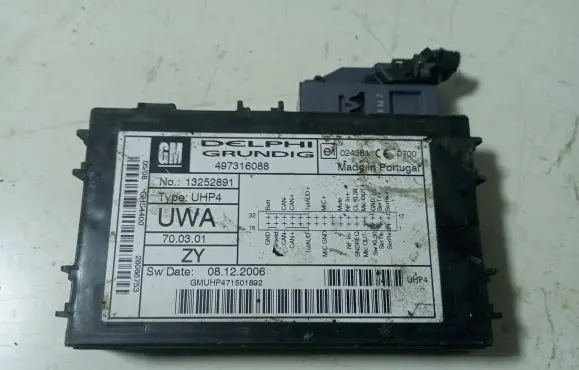 Opel Signum Bluetooth control unit module 13252891 497316088 GMDU827150892