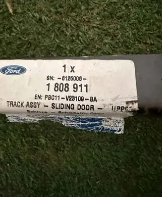 Ford Transit Sliding door upper top rail PB111V23109BA