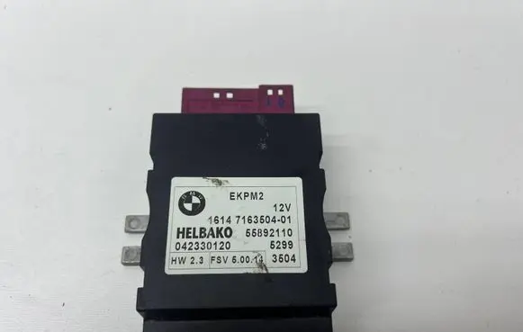 BMW 5 F10 F11 Fuel injection pump control unit/module 7163504 55892110