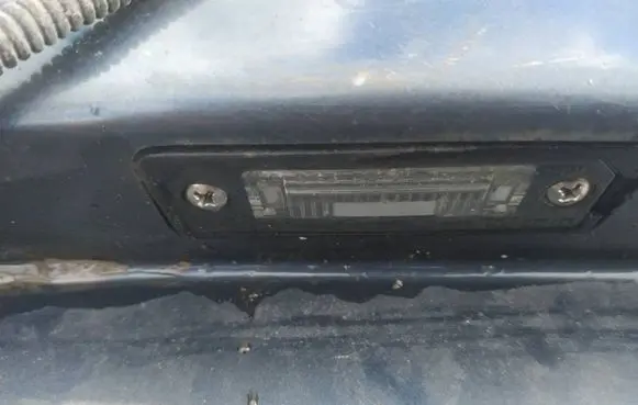 Volkswagen Golf V Number plate light