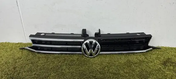 Volkswagen Touran III Front bumper upper radiator grill 5ta853653b