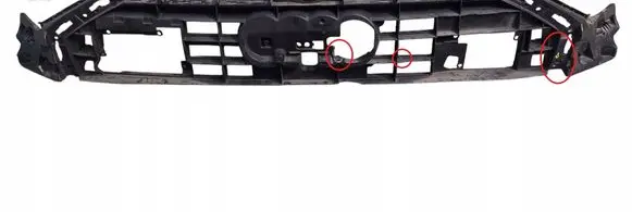 Audi A6 S6 C8 4K Front bumper upper radiator grill 4K0807233A