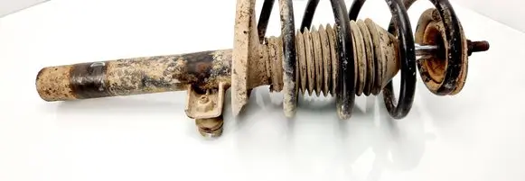 Volkswagen Sharan Front shock absorber with coil spring
