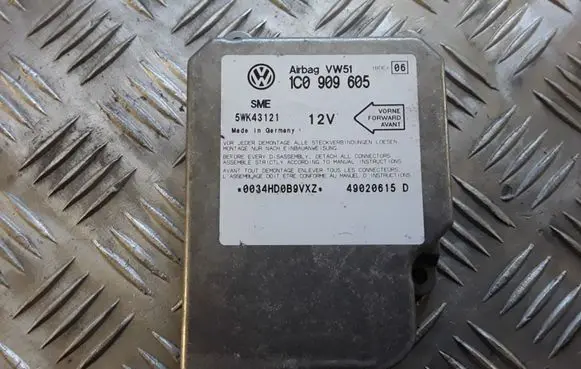 Volkswagen Sharan Airbag control unit/module 1C0909605 5WK43121