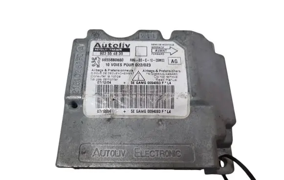 Peugeot 407 Airbag control unit/module 9655880880 603554600