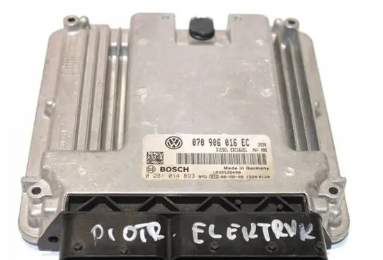 Volkswagen Transporter - Caravelle T5 Engine control unit/module 070906016EC 0281014893 1039S26400