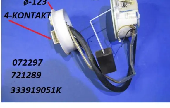 Volkswagen PASSAT B3 Fuel level sensor 333919051K 721289