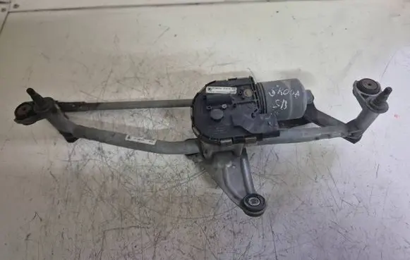 Skoda Superb B6 (3T) Front wiper linkage and motor 3T1955119 W602039024193 HW022