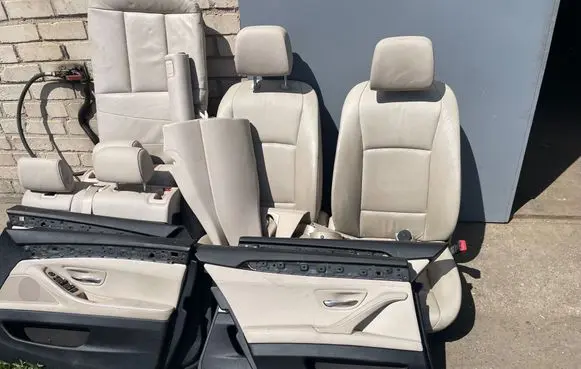 BMW 5 F10 F11 Seat and door cards trim set 52850610