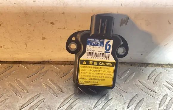 ESP acceleration yaw rate sensor