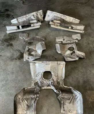 Jaguar XK8 - XKR Other under body part GJA9341AF GJA9338AF GJA9339AG