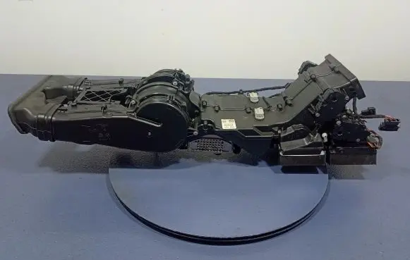 Interior heater climate box assembly