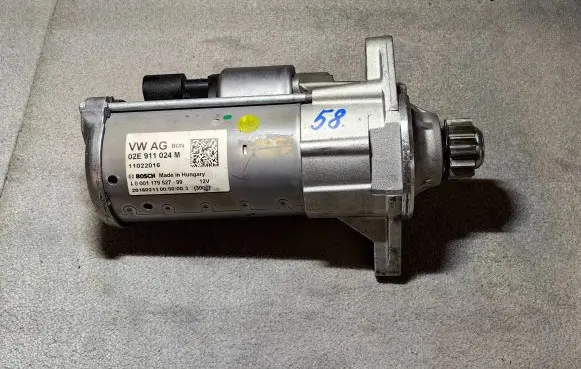 Audi A3 S3 8V Starter motor 02E911024M 11022016 0001179527