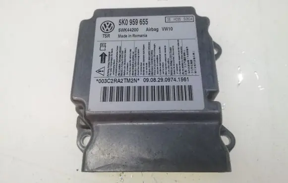 Volkswagen Golf VI Airbag control unit/module 5K0959655 5WK44200