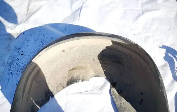 Volvo S80 Rear arch fender liner splash guards 08650271