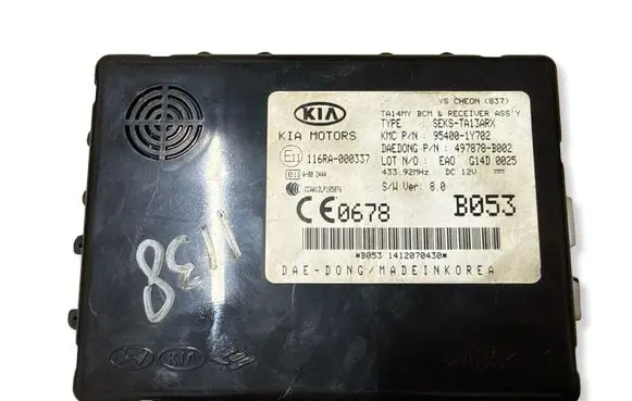 KIA Picanto Other control units/modules 116RA000337