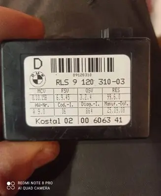 BMW 3 E90 E91 Rain sensor 09120310 0200606341 9120310