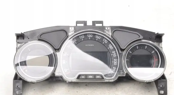Citroen C5 Speedometer (instrument cluster) 9665560380
