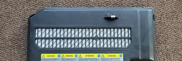 Porsche Cayenne (9PA) Battery box tray cover/lid 7L0864643B