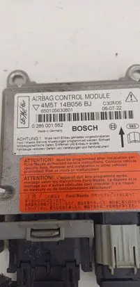 Ford Focus Airbag control unit/module 4M5T14B056BJ 0285001552