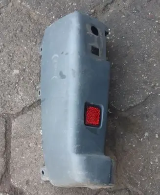 Rear bumper corner part panel trim