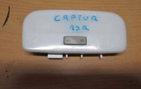 Renault Captur Headlining lighting console trim 969807149R