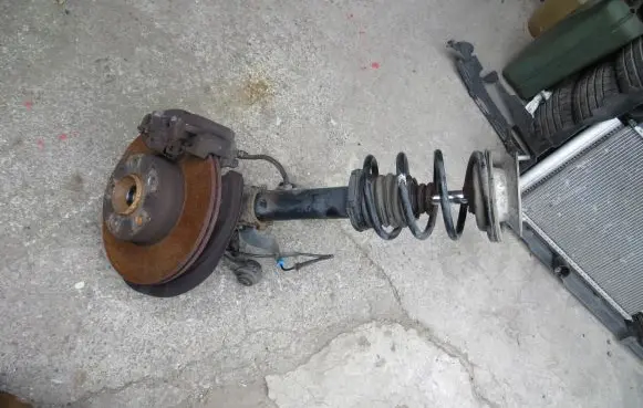 BMW X1 E84 Front wheel hub spindle knuckle