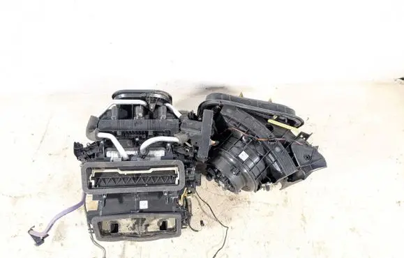 Interior heater climate box assembly