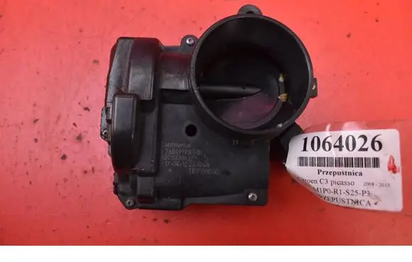 Citroen C3 Picasso Throttle body valve V760491980