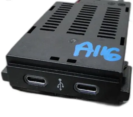 Volkswagen Polo VI Tailgate/trunk/boot open switch
