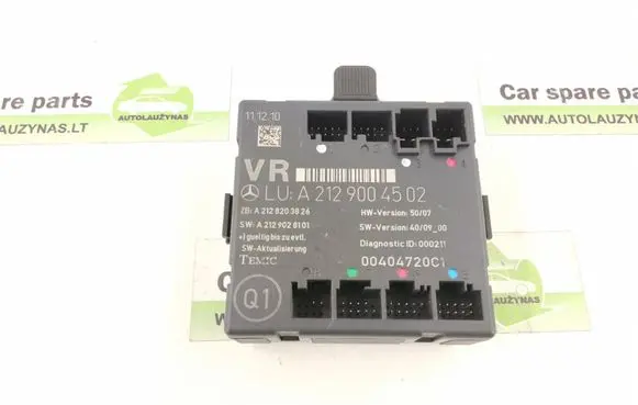 Mercedes-Benz E W212 Door control unit/module DALISID2204 2129004502 2128203826