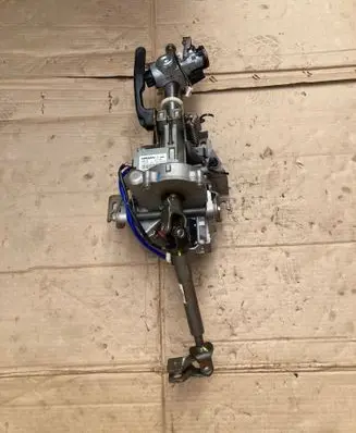 Steering wheel axle