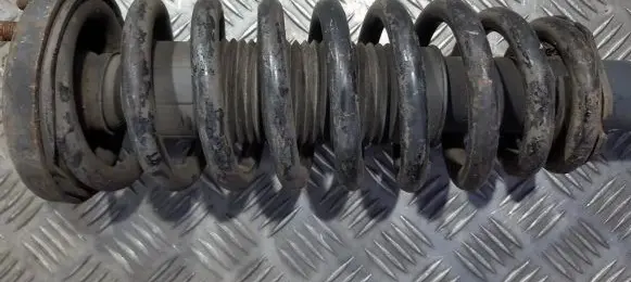 Front coil spring