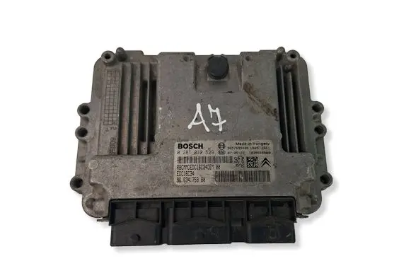 Peugeot 207 Engine control unit/module 9663475880 0281012529 9657699480